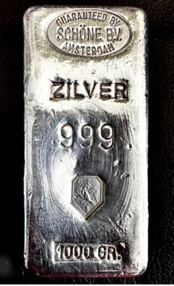 Mooi 1 kilo zilverbaren Schöne beschikbaar voor biedingen