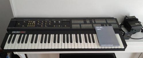 Orginele Siel DK80 synthesizer, met handleiding en adapter, Muziek en Instrumenten, Synthesizers, Gebruikt, Overige aantallen