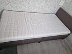 Bed 100x200, Ophalen, 100 cm, Eenpersoons, Bruin