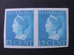 plaatfout 337 , ongebruikt paartje ongetand., Postzegels en Munten, Postzegels | Nederland, Verzenden, T/m 1940, Postfris