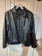 stoere zwart leren jas Chazz maat 42, Kleding | Dames, Chazz, Zwart, Maat 42/44 (L), Ophalen of Verzenden