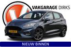 Ford Fiesta 100 PK EcoBoost ST-Line ✅ Navi ✅ Carplay ✅, Gebruikt, Euro 6, Blauw, Origineel Nederlands
