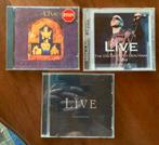 3x cd Live, Ophalen of Verzenden, 1980 tot 2000, Zo goed als nieuw