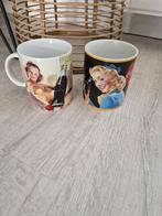 Coca-Cola Retro Mokken Set, Huis en Inrichting, Keuken | Servies, Keramiek, Ophalen of Verzenden, Zo goed als nieuw, Overige stijlen