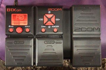 Zoom B1Xon Bass Effects Pedal with Expression Pedal+voeding beschikbaar voor biedingen