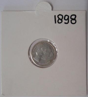 10 cent 1898 Koningin Wilhelmina beschikbaar voor biedingen