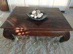 Te koop: Chinese teakhouten opiumtafel, Ophalen, Gebruikt, 100 tot 150 cm, Teakhout