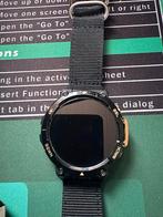 Amazfit T-Rex 2 met nieuwe band, Conditie, Zwart, Ophalen of Verzenden, Zo goed als nieuw