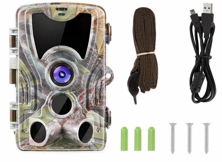 Wildcamera 20MP video 1080P full HD sd card 32gb NU EUR 39, Sport en Fitness, Schietsport-accessoires, Nieuw, Verzenden