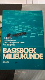 Basisboek milieukunde, Natuurwetenschap, J.J. Boersema, J.W.copius Peereboom, W.T.deGroot., Ophalen of Verzenden, Zo goed als nieuw