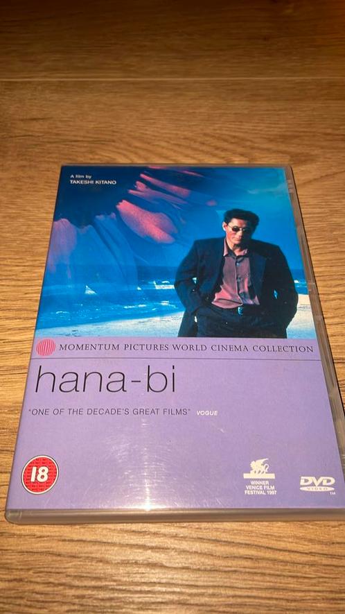 Hana-Bi van Takeshi Kitano (Violent Cop, Sonatine) uit 1997., Cd's en Dvd's, Dvd's | Filmhuis, Zo goed als nieuw, Overige gebieden