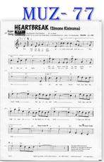 Muz77 bladmuziek super song Heartbreak ( Simone Kleinsma ), Muziek en Instrumenten, Bladmuziek, Gebruikt, Verzenden, Keyboard
