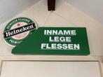 Heineken - Inname lege flessen, Verzamelen, Ophalen, Zo goed als nieuw, Reclamebord, Plaat of Schild, Heineken