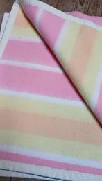 Vintage wollen kleed / deken, Ophalen, Gebruikt, Wol, 30 tot 120 cm