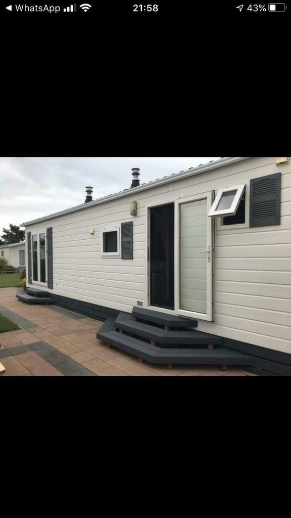 Chalet te koop Petten 365 dagen open, Caravans en Kamperen, Stacaravans, tot en met 6, Ophalen