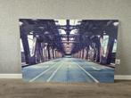 Foto schilderij  van brug, Huis en Inrichting, 125 cm of meer, Ophalen of Verzenden, Zo goed als nieuw, Schilderij