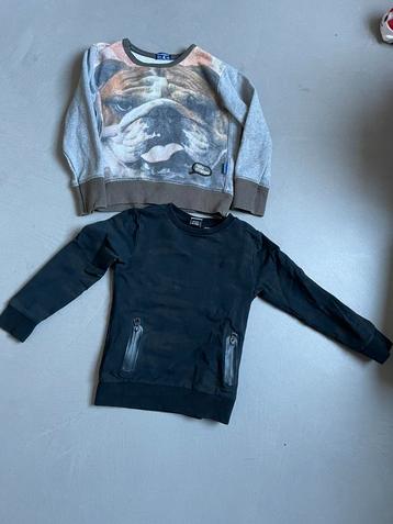 2 merktruien maat 104/110 1 indian Blue jeans 1 claesens beschikbaar voor biedingen