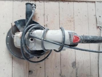 Grote slijptol met steen/tegel slijper  beschikbaar voor biedingen