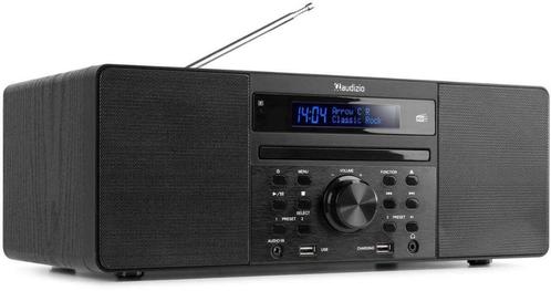 Audizio microset met DAB radio, Bluetooth, USB mp3 & cd spel, Audio, Tv en Foto, Radio's, Zo goed als nieuw, Radio, Met cd-speler