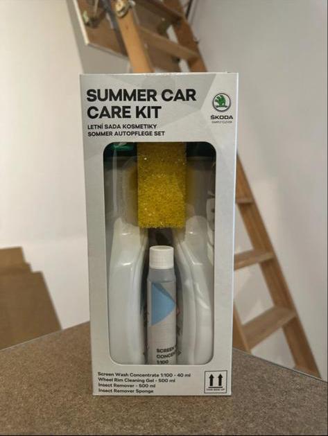 Skoda Summer Car Care Kit - Auto Poets Set, Auto diversen, Onderhoudsmiddelen, Ophalen