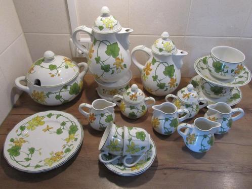 Geranium Villeroy en Boch serviesdelen, Huis en Inrichting, Keuken | Servies, Zo goed als nieuw, Porselein, Ophalen of Verzenden