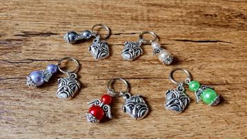 Kettinghanger Bulldog A penning halsband met beschermengel beschikbaar voor biedingen