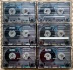 6x Sony CDitII74 type II cassettebandjes CDitII-74 CDitII 74, Gebruikt, 2 t/m 25 bandjes, Ophalen of Verzenden, Voorbespeeld