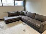 Comfortabele hoekbank - antraciet/grijs - nette staat