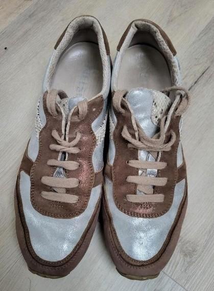 PS Poelman/ Nelson sneakers, maat 39. I.z.g.s., Kleding | Dames, Schoenen, Gedragen, Sneakers of Gympen, Bruin, Ophalen of Verzenden