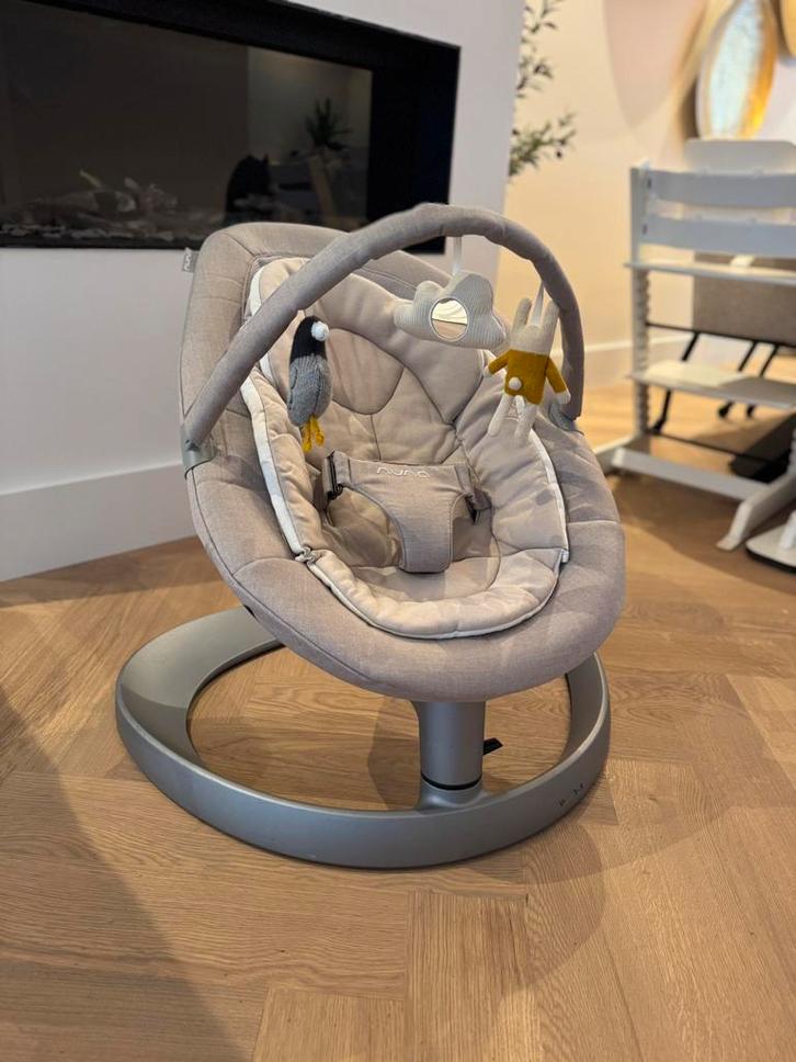 Nuna Wipstoel Leaf Grow met Speelboog, Kinderen en Baby's, Wipstoeltjes, Zo goed als nieuw, Ophalen