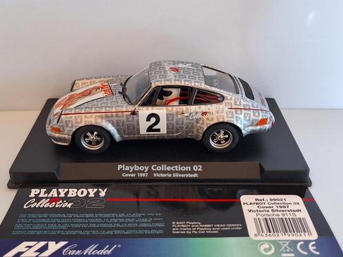Fly Porsche 911S Playboy Collection 02 Victoria Silverstedt., Kinderen en Baby's, Speelgoed | Racebanen, Nieuw, Racebaan, Elektrisch