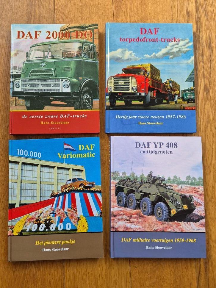 4 nieuwe boeken uit de serie DAF- monografieën, Boeken, Auto's | Boeken, Nieuw, Overige merken, Ophalen of Verzenden