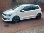 Volkswagen Polo 1.6 TDI 66KW 2010 Wit, Auto's, Voorwielaandrijving, Euro 5, Stof, Wit