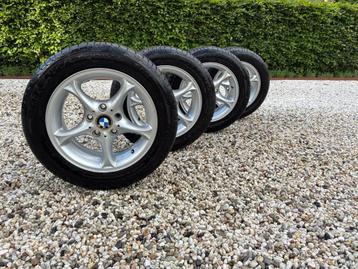 Perfecte BMW style 102 velgenset + zgan Bridgestone banden beschikbaar voor biedingen