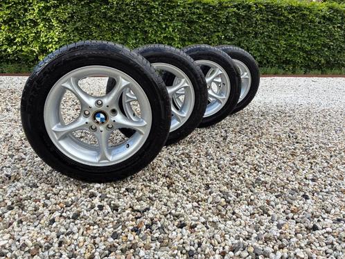 Perfecte BMW style 102 velgenset + zgan Bridgestone banden, Auto-onderdelen, Banden en Velgen, Velg(en), Zomerbanden, 16 inch