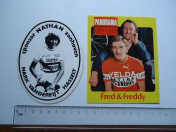 sticker oud Wielrennen Belgie vintage freddy racefiets puma beschikbaar voor biedingen