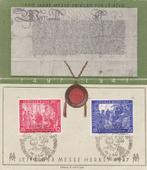 Leipziger Messe Duitse Post 1947 (95), Postzegels en Munten, Overige periodes, Verzenden, Gestempeld