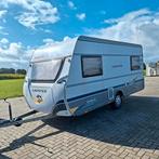 Dethleffs Camper 450, Voortent, Bovag 2024, Douche, Caravans en Kamperen, Caravans, Rondzit, 750 - 1000 kg, Particulier, Omvormbare zithoek