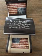 Amerikaanse vlag muur sticker 100/65 cm, Ophalen of Verzenden, Nieuw