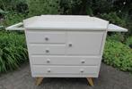 Vintage commode, Ophalen, 50 tot 70 cm, Voetruimte, 100 cm of meer