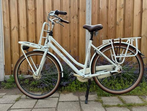 Gazelle Bella Rose transportfiets, Fietsen en Brommers, Fietsen | Dames | Damesfietsen, Gebruikt, Gazelle, Versnellingen, 56 cm of meer