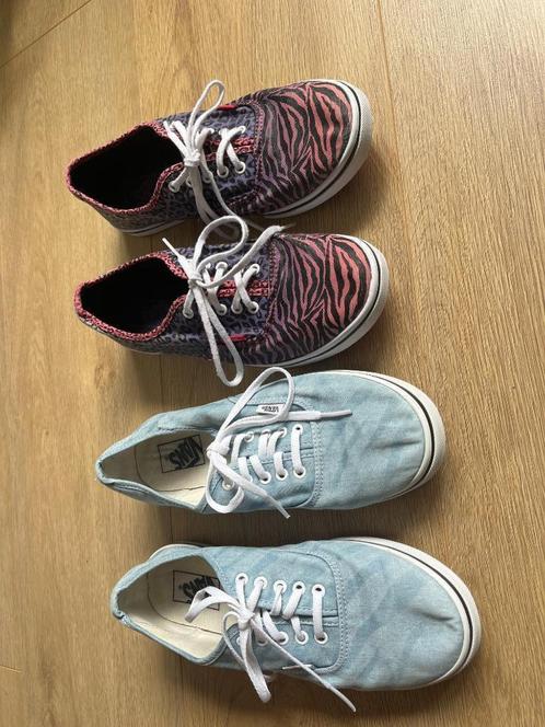 Vans 2x maat 41 blauw groen & paars roze zwart tijger motief, Kleding | Dames, Schoenen, Zo goed als nieuw, Sneakers of Gympen