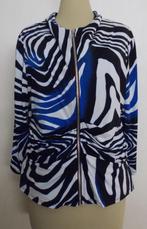 Mooi blauw/wit/zwart vestje/top van Frank Lyman! 42, Maat 42/44 (L), Zo goed als nieuw, Lange mouw, Verzenden