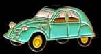 Citroën 2 CV- mintgroen gelakt, Verzamelen, Speldjes, Pins en Buttons, Verzenden, Nieuw, Transport, Speldje of Pin