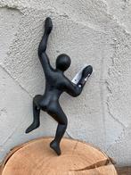 GIETIJZEREN KLIMMANNETJE NIEUW, Tuin en Terras, Tuinwanddecoratie, -, -, Nieuw, Ophalen of Verzenden