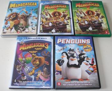 Dvd *** MADAGASCAR *** Deel 1 + 2 + 3 beschikbaar voor biedingen