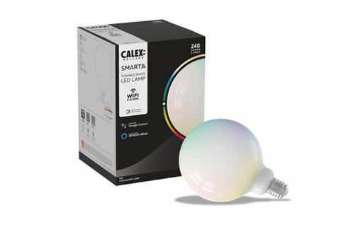 2x Calex Smart Globe G125 5,5W groot, Huis en Inrichting, Lampen | Losse lampen, Zo goed als nieuw, Led-lamp, E27 (groot), Ophalen of Verzenden