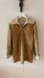 Vintage suede jas, Ophalen of Verzenden, Maat 36 (S), Bruin