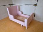 Net roze IKEA BUSUNGE meisjes meegroeibed 80x200, Ophalen, 70 tot 85 cm, Zo goed als nieuw, Matras