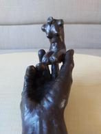 The Hand of Rodin with torso Bronzen beeld Rodin Gesigneerd, Antiek en Kunst, Ophalen of Verzenden